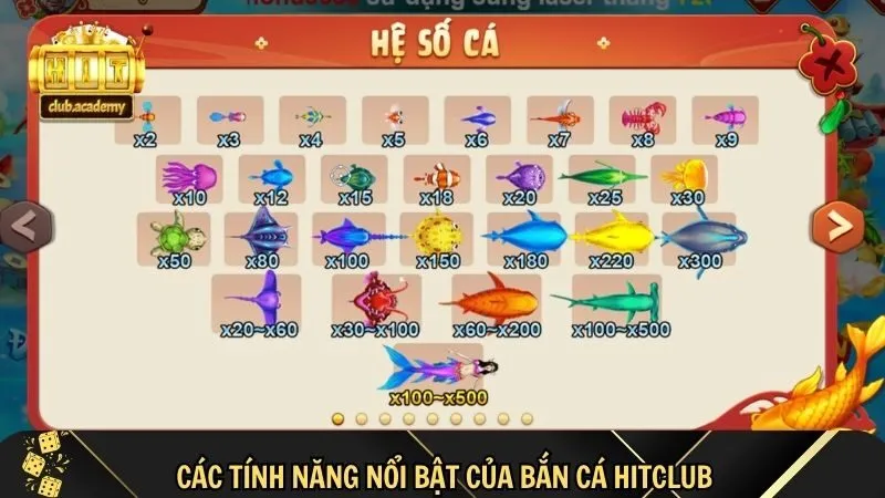 update nhieu tinh nang moi me hap dan Bắn cá HitClub - Update nhiều tính năng mới mẻ hấp dẫn